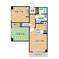 プリオコート泉の間取り