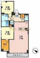 東京都江戸川区北小岩1(マンション)の賃貸物件の間取り