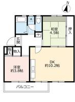 UR東豊中第二の間取り