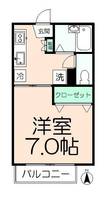 ラ・ガール百草の間取り