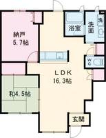物件の間取り画像