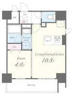 東京都中央区日本橋人形町2(マンション)の賃貸物件の間取り