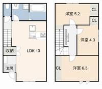物件の間取り画像