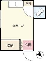 東京都渋谷区西原1(アパート)の賃貸物件の間取り