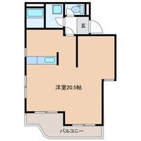 岐阜県岐阜市岩地3(マンション)の賃貸物件の間取り