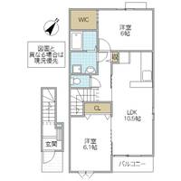 物件の間取り画像