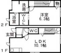 物件の間取り画像