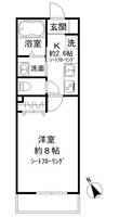 東京都杉並区松庵2(マンション)の賃貸物件の間取り