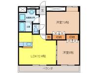 岐阜県関市東新町7(アパート)の賃貸物件の間取り