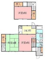 香川県高松市円座町(一戸建)の賃貸物件の間取り