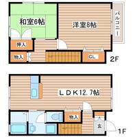 フォレストコート岩切IIEの間取り
