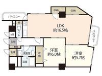 物件の間取り画像