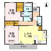 物件の間取り画像