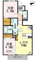 物件の間取り画像