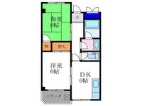 安井マンションA棟の間取り