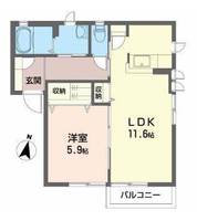 物件の間取り画像