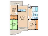 フローレスタ・シオン壱番館の間取り