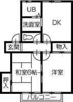 グランコート美野の間取り