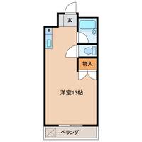 岐阜県岐阜市六条東2(マンション)の賃貸物件の間取り