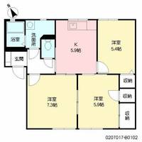 物件の間取り画像