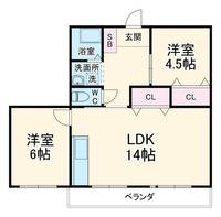 物件の間取り画像