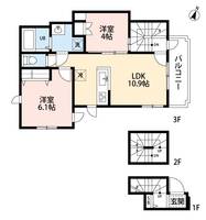 noble albion(ノーブルアルビオン)の間取り