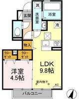 物件の間取り画像
