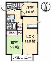 物件の間取り画像