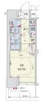大阪府大阪市北区大淀北1(マンション)の賃貸物件の間取り