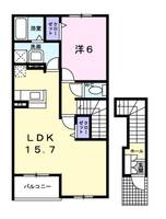 パークサイド湘南Bの間取り