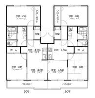 物件の間取り画像