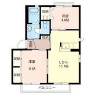 メゾン熊谷の間取り