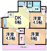 物件の間取り画像