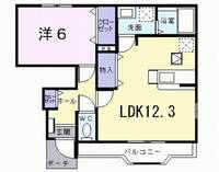 ベルフラワ-の間取り