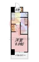 S-RESIDENCE堺浜寺broadの間取り
