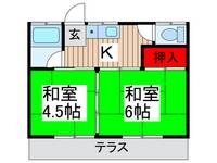 裕和荘の間取り