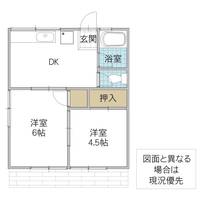 東原ハイツの間取り