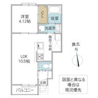 レーガベーネ津田東の間取り