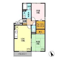 ヒルサイドテラス久保台の間取り