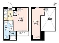 神奈川県相模原市南区相模台2(アパート)の賃貸物件の間取り