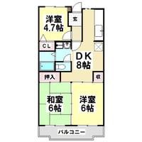 ツイン青山 南館の間取り