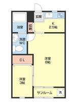 物件の間取り画像