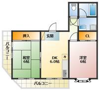 物件の間取り画像