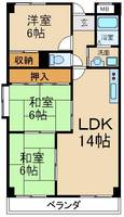 物件の間取り画像