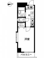 スカイコート両国第3の間取り