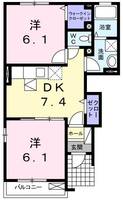 HOUSE・2の間取り