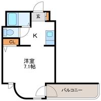 ヒューマンプラザ北大前の間取り