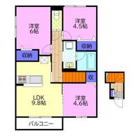 物件の間取り画像
