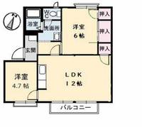 物件の間取り画像