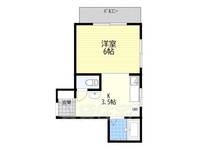 大阪府茨木市上中条1(マンション)の賃貸物件の間取り